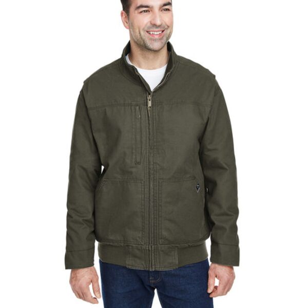 Men's Force Canvas Bomber Jacket Thumbnail