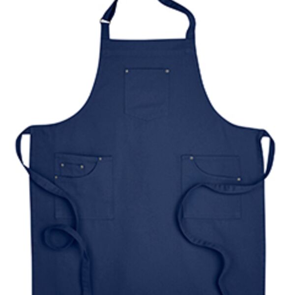 Unisex Cotton Chino Bib Apron Thumbnail